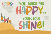Smooky - Funny Playful Font, a Font by Gassstype (Thumbnail 2 of 8)