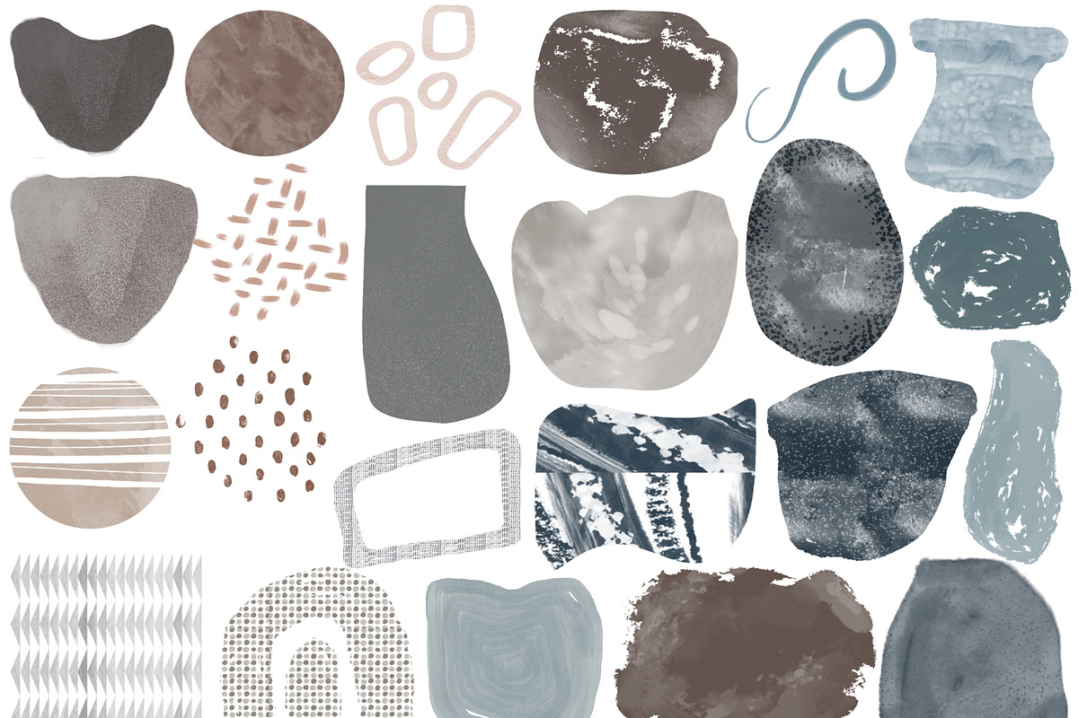 Procreate Brushes Abstract Whimsical, a Brush Add-On by Li Zamperini (Photo 8 of 12)