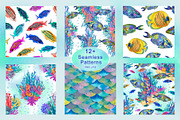 Neon Reef Creator Pack, an Animal Illustration by EL_SUHOVA (Thumbnail 10 of 13)