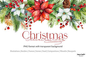 Christmas Illustration, an Illustration by MenoMelo Studio