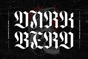 Locinse | Modern Blackletter Display, a Blackletter Font by Ermedia Studio (Thumbnail 5 of 10)
