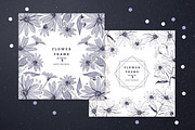 Flowers & stripes - Cards & Patterns, a Decorative Illustration by ClipartMuchLove (Thumbnail 11 of 13)