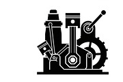 Bold industrial machine silhouette, an Illustration by Amazin_art (Thumbnail 30 of 31)