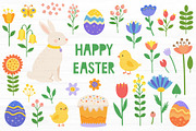 Decorative Easter Design Kit, a Seasonal Illustration by Artspace (Thumbnail 1 of 8)