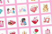 3D Love Icons, an Object 3D Model by Flat Icons (Thumbnail 8 of 8)