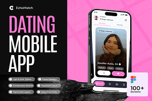 EchoMatch - Dating Mobile Apps UI