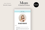Mom Media Kit Template | Canva, a Social Media Template by Bonita Digital Design (Thumbnail 3 of 3)