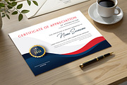 Elegant Certificate Template, a Stationery Template by mdmijanur0187 (Thumbnail 1 of 2)