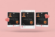 Pasta Salad Flyer Design, a Flyer Template by YUDesignStore (Thumbnail 2 of 6)