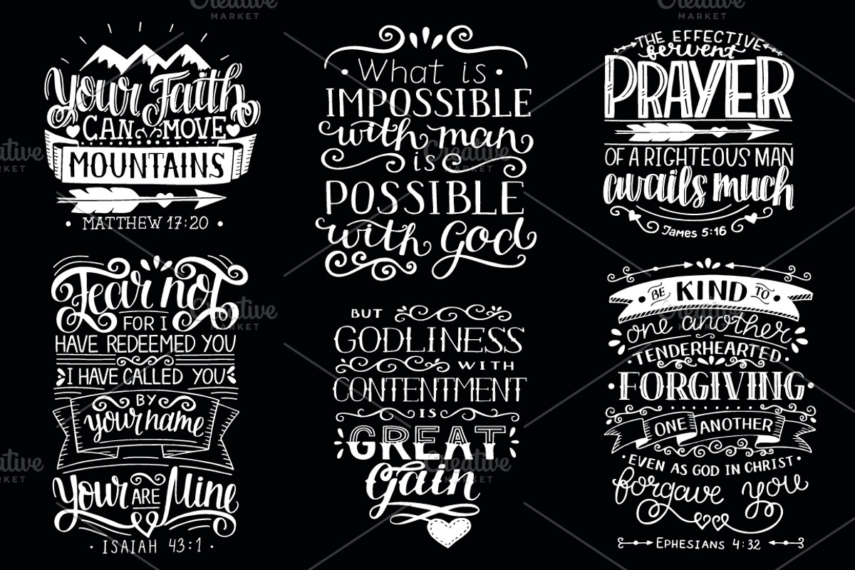 6 GREAT BIBLE VERSES Part 9, an Illustration by Ola-la-la (Photo 2 of 10)