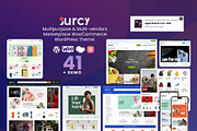 Jurcy -  Multipurpose & Multi-vendor, a WordPress Template by HRProShop (Thumbnail 1 of 8)