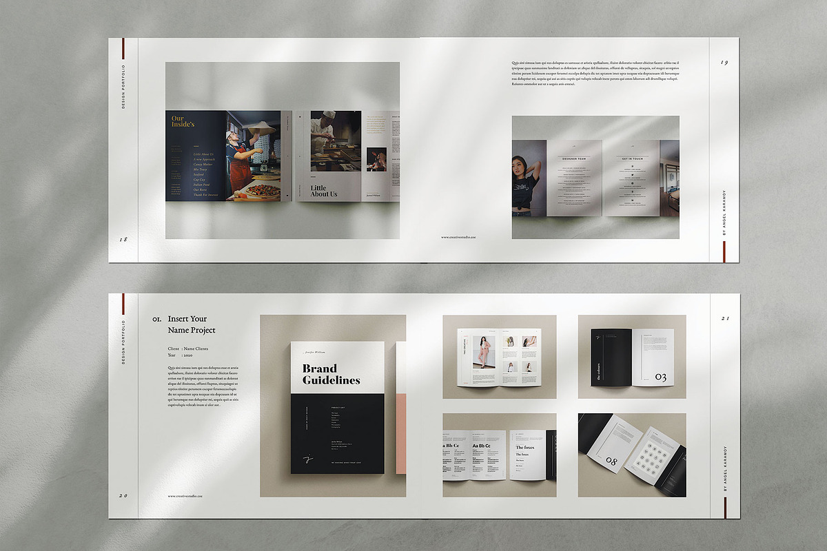 Graphic Design Portfolio | Canva, a Brochure Template by Occy Design (Photo 10 of 19)