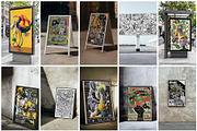 17 Poster Mockup Bundle, an Advertising Mockup by Jacober Design (Thumbnail 2 of 5)
