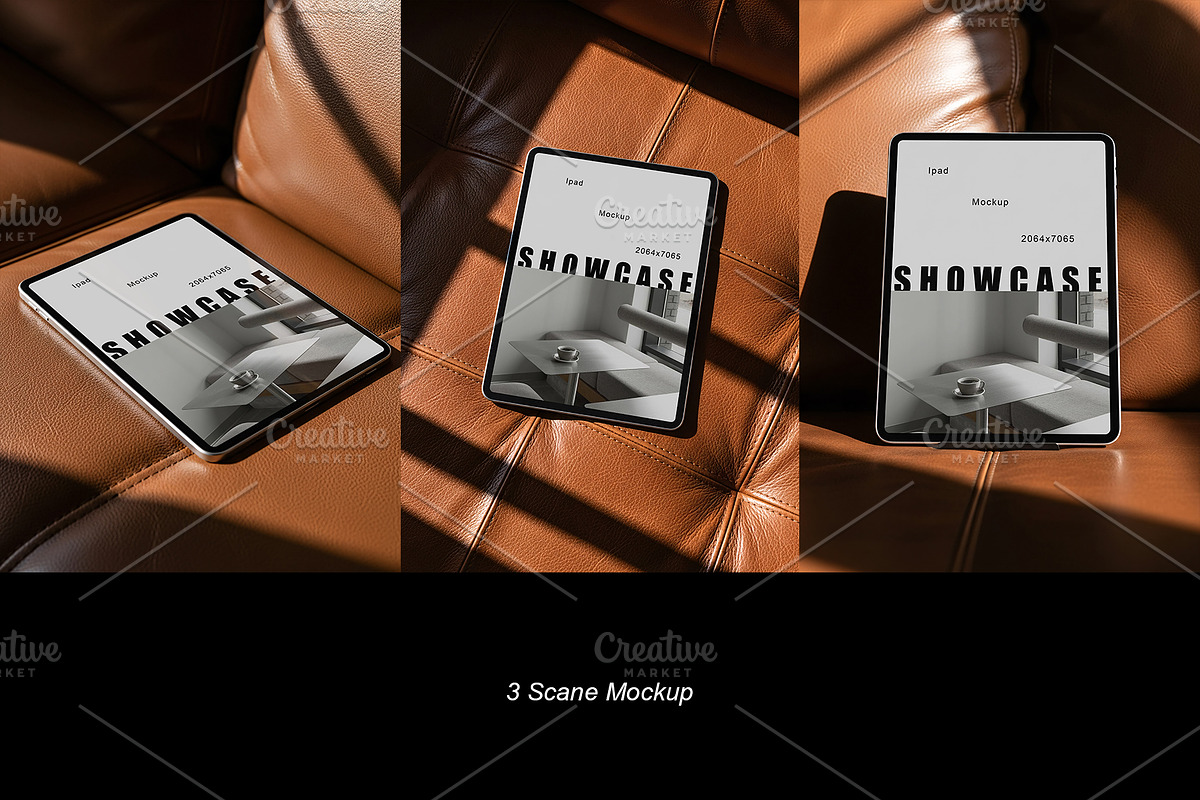 iPad Mockup, an iPad Mockup by Aquarianz Studio (Photo 3 of 3)