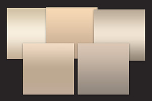 Beige Ombre Gradients