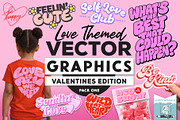 Love-themed Vector Graphics Pack 1, a Seasonal Illustration by Lindy_doodle (Thumbnail 7 of 7)
