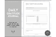 Printable Gratitude Journal BUNDLE, a Templates & Theme by Templatables (Thumbnail 5 of 10)