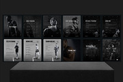 Fitness Sports Instagram Template, a Social Media Template by KOLLABO Creatives (Thumbnail 3 of 3)