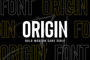 Origin - Bold Retro Sans Serif