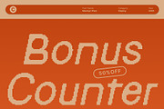 Maretyn Pixel, a Sans Serif Font by Craft Supply Co. (Thumbnail 3 of 8)