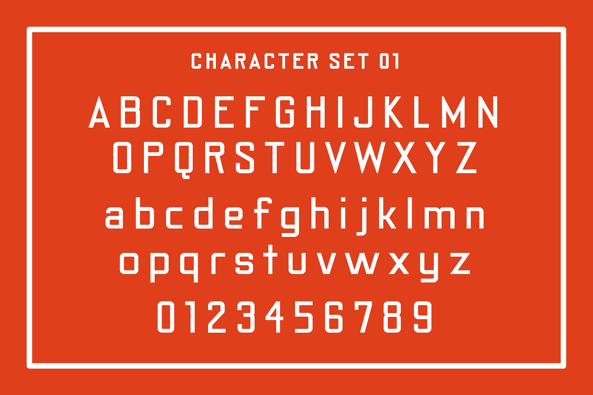 Conservation Sans Family preview 2