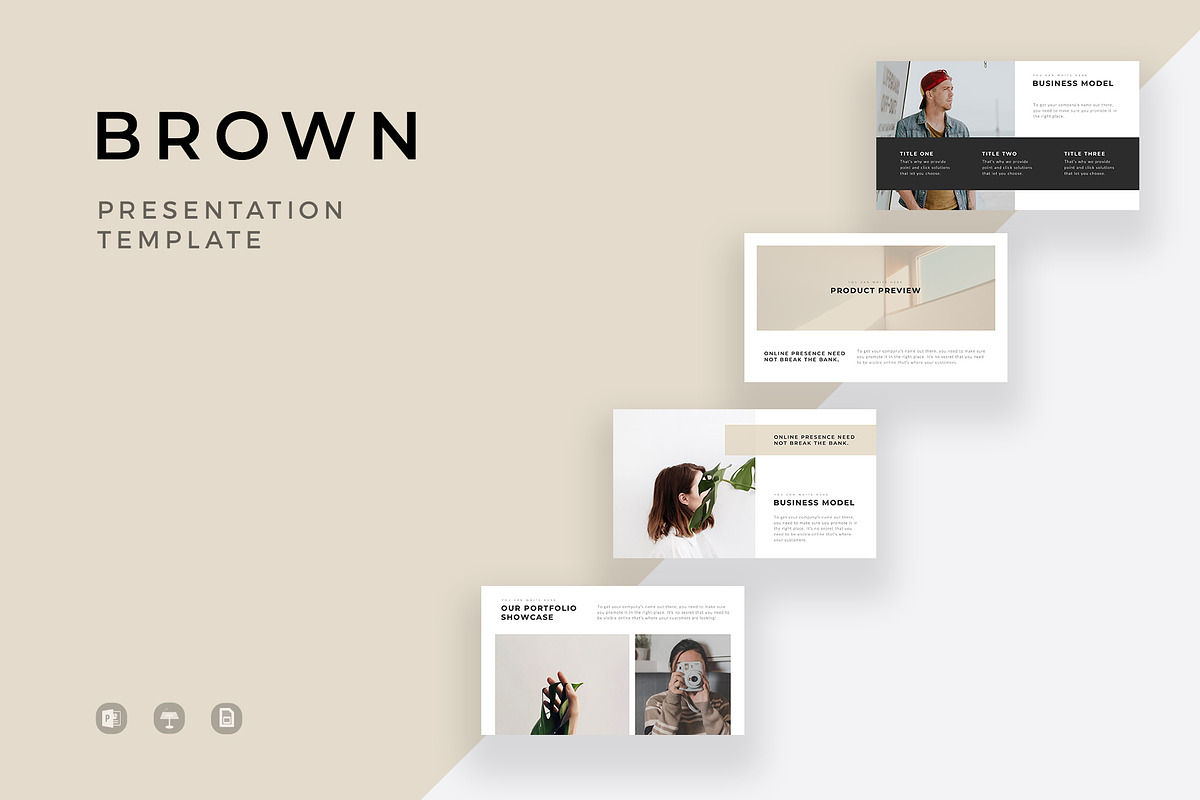 MINIMAL Presentation Bundle, a Presentation Template by slidequest (Photo 2 of 17)