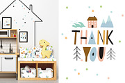 Alphabet Scandinavian style, an Illustration by Lesya Skripak (Thumbnail 6 of 6)