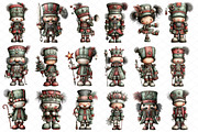 Christmas Nutcracker Soldier Clipart, an Illustration by cherrydesign (Thumbnail 3 of 4)