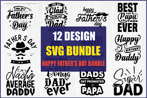Best Dad T-Shirt Design Bundle, an Object Graphic by Creativeshirt