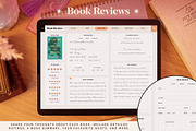 Digital Reading Journal – Orange, a Stationery Template by Aurelie Maron (Thumbnail 5 of 9)