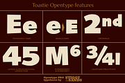 Toastie, a Sans Serif Font by Stiggy & Sands (Thumbnail 4 of 5)