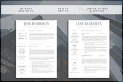 Professional CV Template | Resume, a Resume Template by introDuice - CV / Resumes (Thumbnail 2 of 6)