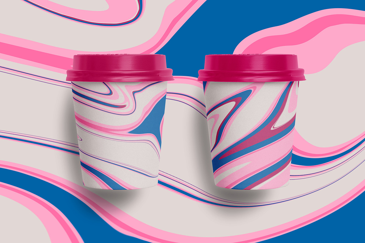 Vivid swirl abstract backgrounds, a Texture Graphic by Mazarine Silver (Photo 3 of 16)