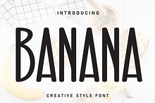 Banana | Script Font