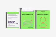 High Quality Envelope Mockup, an Advertising Mockup by safrizalstudio (Thumbnail 1 of 5)