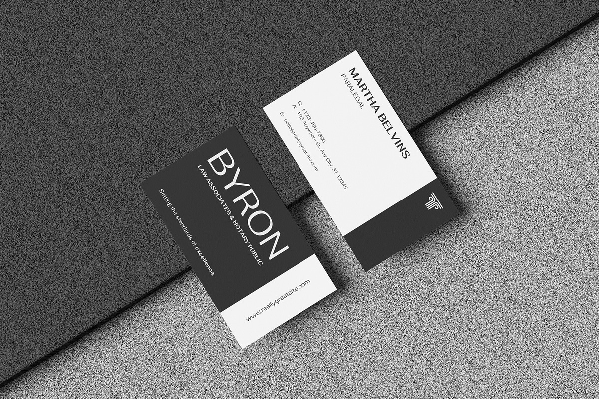 Business Card Mockup, an Advertising Mockup by Ataku Design (Photo 2 of 5)