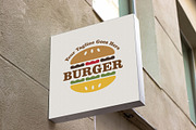 Modern Burger Logo Template, a Branding & Logo Template by YUDesignStore (Thumbnail 7 of 7)
