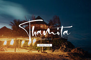 Dontha Tethaki, a Script Font by pineungtype (Thumbnail 10 of 13)