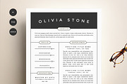 Resume Template 4 Pack | CV Template, a Resume Template by Refinery Resume Co. (Thumbnail 1 of 3)