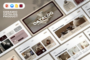 Ceramic Catalog Product Template, a Presentation Template by Pradaxa (Thumbnail 1 of 5)
