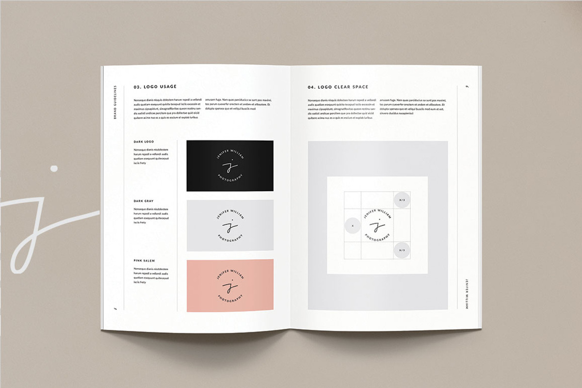 Brand Guidelines, a Brochure Template by Occy Design (Photo 6 of 16)