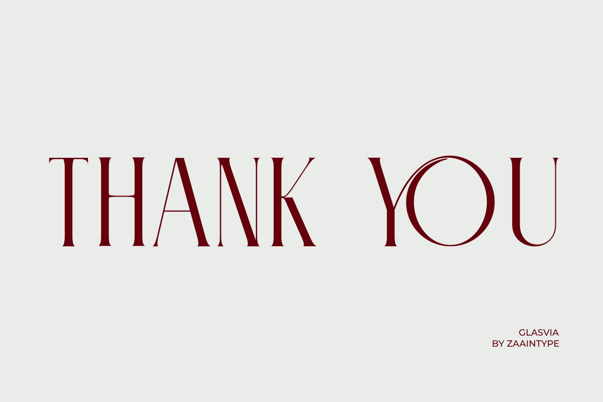 Glasvia, a Serif Font by zaaintype (Photo 6 of 11)