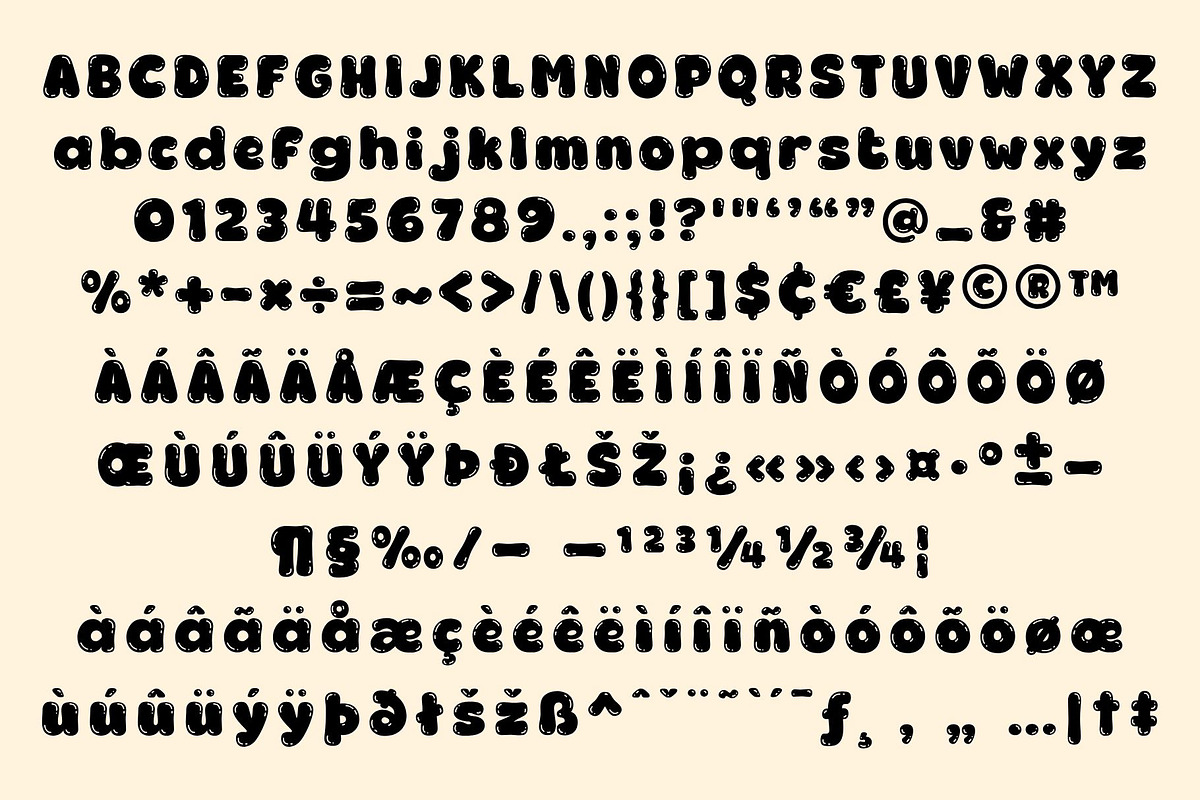 Fox Dippy : 4 Font Styles, a Handwritten Font by Fox7 By Rattana (Photo 11 of 14)
