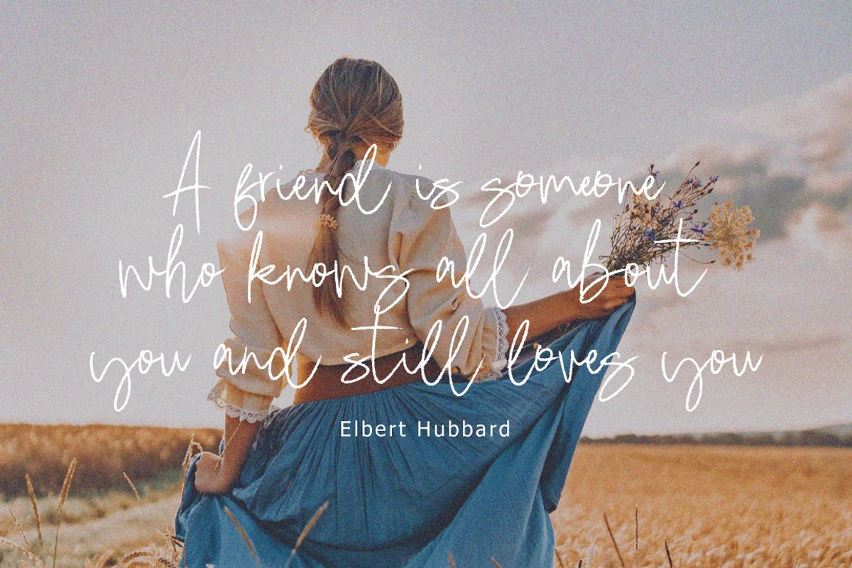 Garland - Signature Brush, a Handwritten Font by tebaltipislab (Photo 8 of 9)