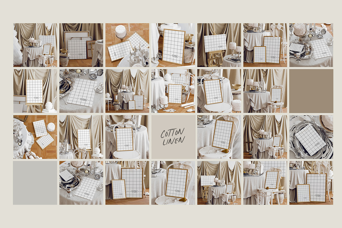 THE NEW COTTON | art & print mockup, a Household Mockup by Stykke Studio (Photo 9 of 9)