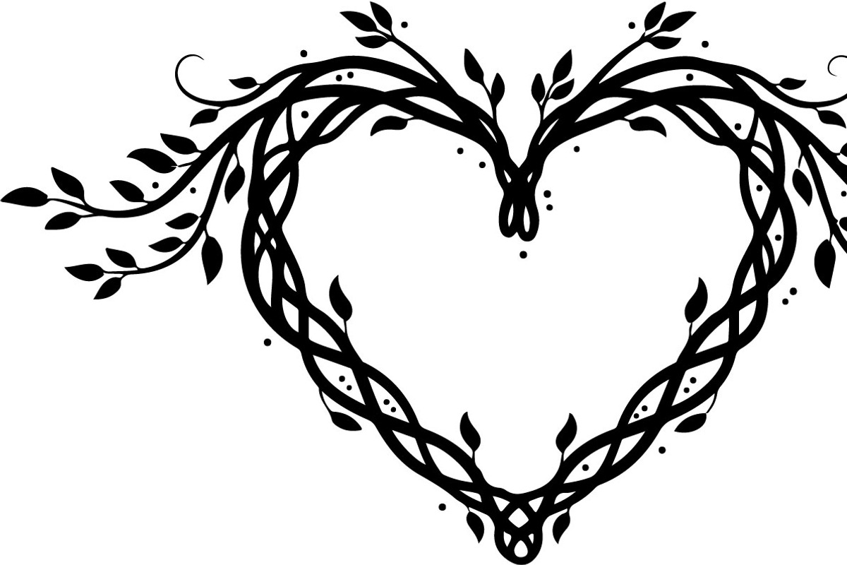 Decorative Heart Silhouette Bundle, an Illustration by Designs_River (Photo 4 of 45)