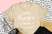 Bella Canvas 3001 Graphic Mockups, a Shirt Mockup by lock and page (Thumbnail 18 of 65)
