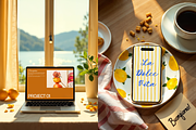 Canva Digital Devices Mockup Bundle, a Device Mockup by Matisse Studio (Thumbnail 8 of 10)