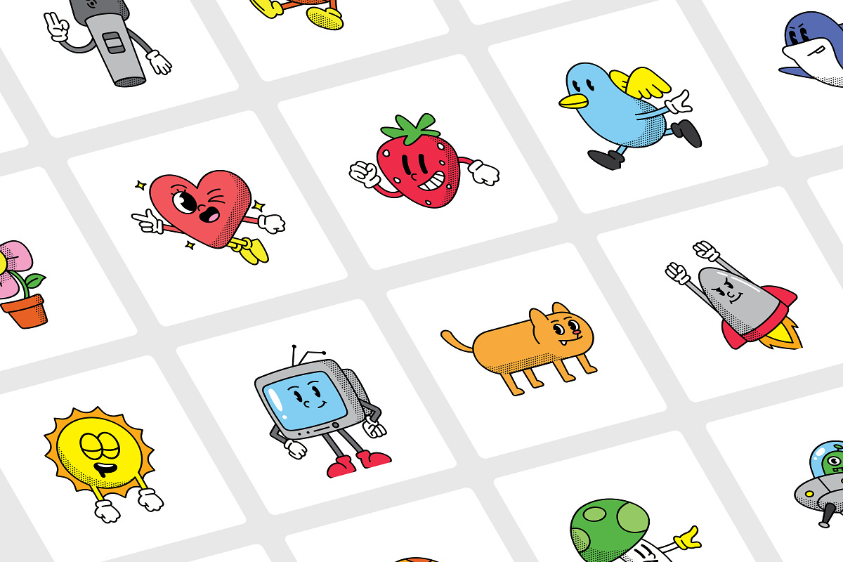 Retro Mascot Collection