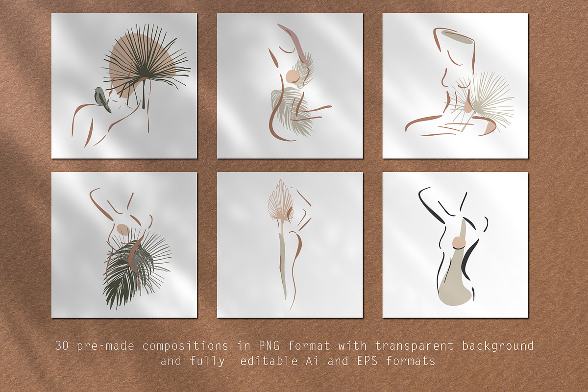 Female bodies. Line art, an Object Graphic by Vera●Suleimanova (Photo 5 of 16)
